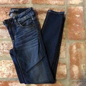 American Eagle Super Skinny Super Low Rise Jegging Size 0 Short